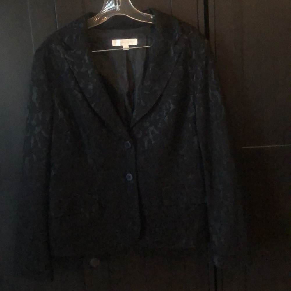 Black Lace Blazer